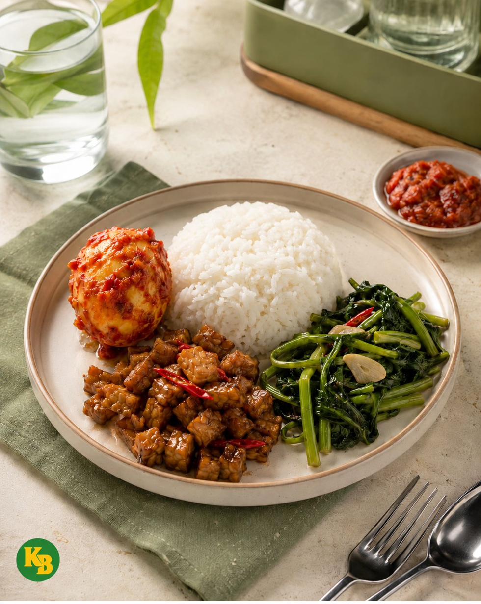Menu andalan Warteg Karunia Bahari