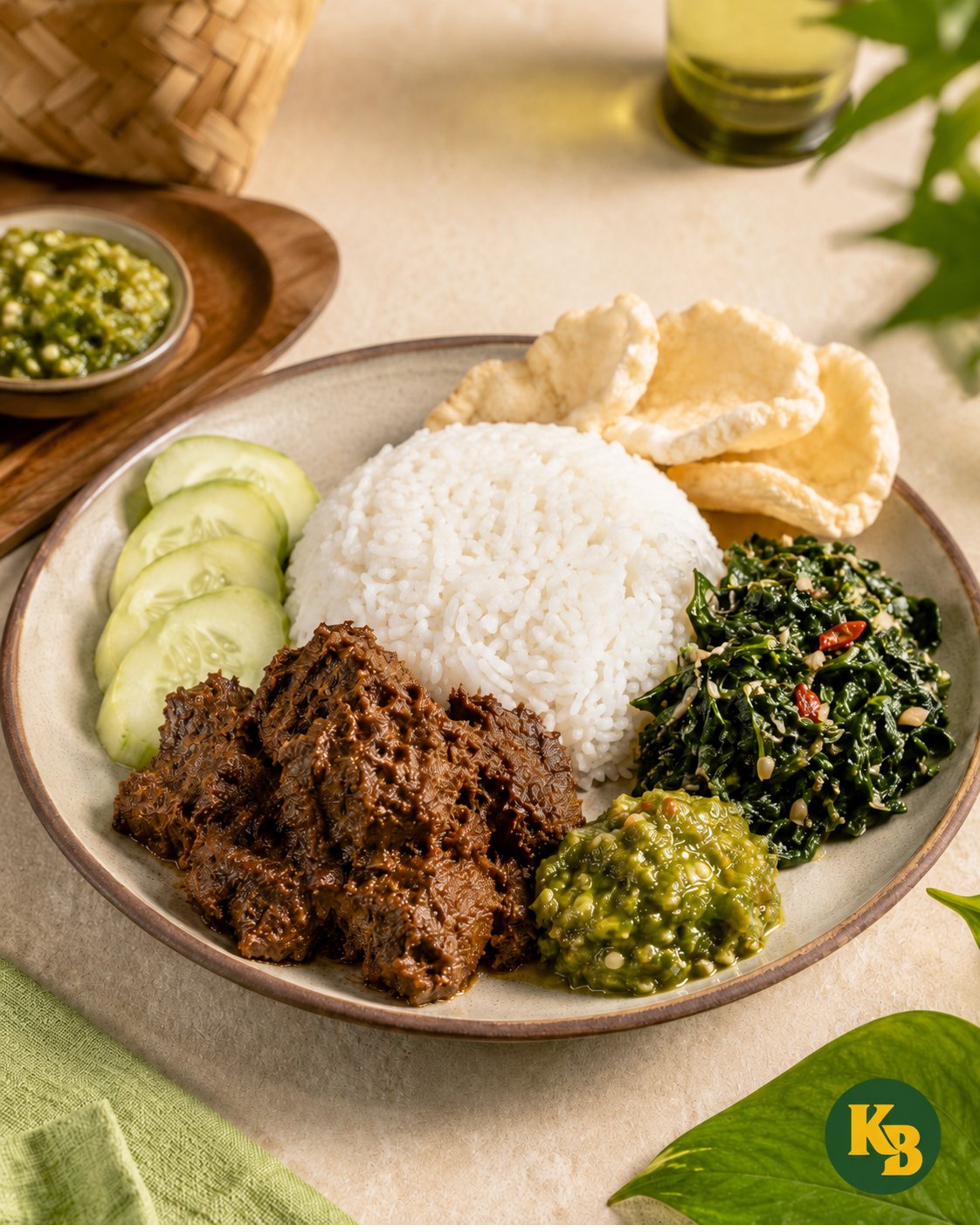 Menu andalan Warteg Karunia Bahari